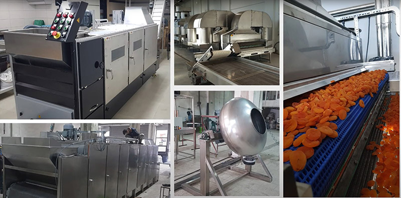 Suiser Makine - Kuruyemiş ve Kuru Meyve işleme Makineleri